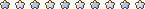 Blue star divider.